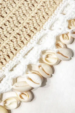 Crochet Shell Tassel Knit Skirt