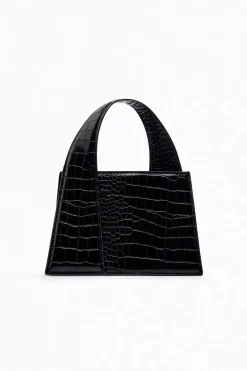 Crocodile Pattern Square Tote Bag