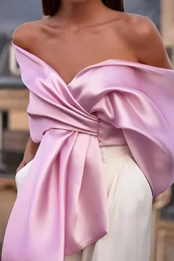 Cross Off Shoulder Tank Top