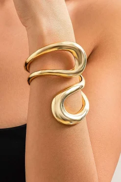Cut Out Asymmetrical Bracelet