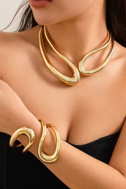 Cut Out Asymmetrical Bracelet