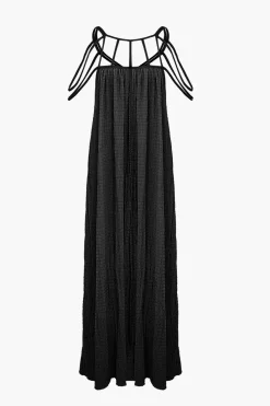 Cut Out Backless Maxi Dress