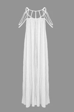 Cut Out Backless Maxi Dress