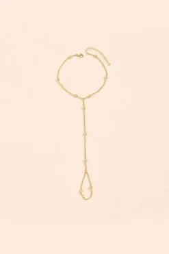 Cut Out Metal Bead Bracelet
