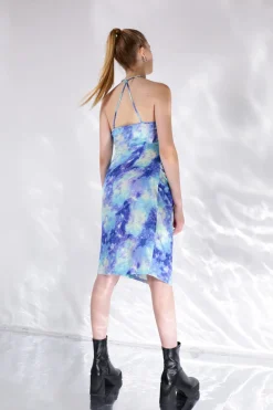 Deep In Outer Space Printed Dress