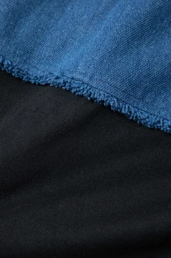 Denim Patchwork Skirt