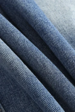Denim Pocket Wide Leg Pant Jeans