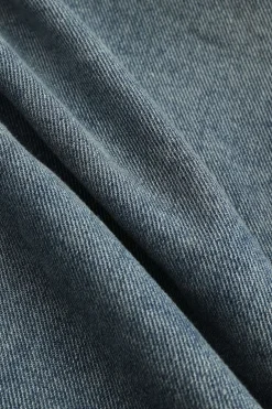 Denim Tie-Up Crossed Outerwear