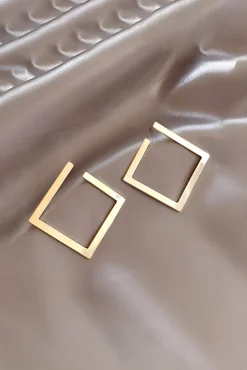 Diamond-Shaped Earrings