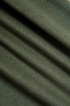 Digital Pattern Print Shirred Waistband Pocket Trousers
