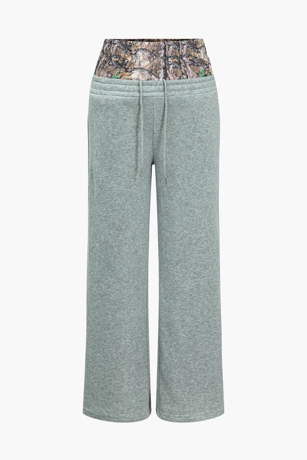 Double Waisted Wide Leg Pants