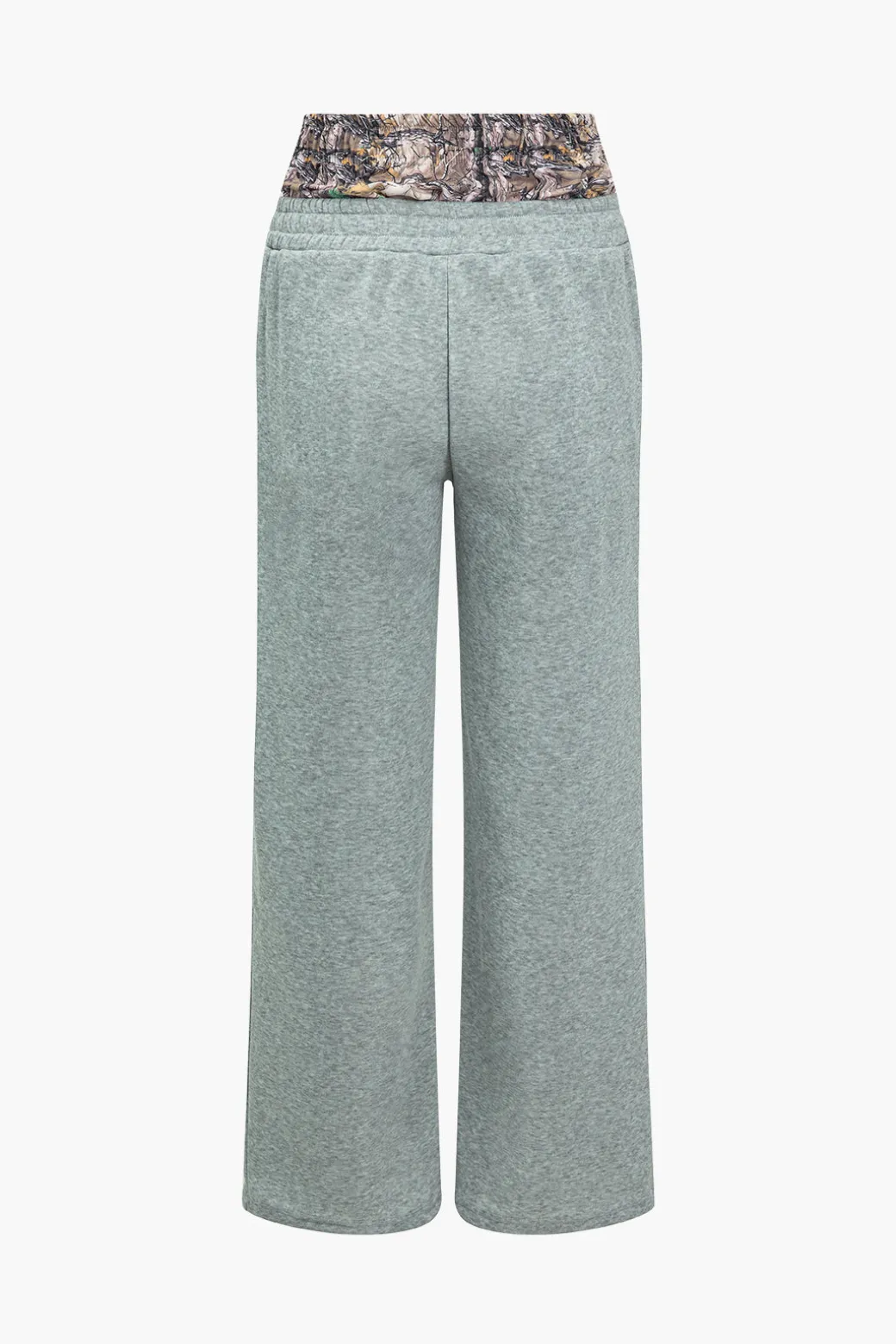 Double Waisted Wide Leg Pants