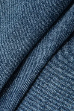 Faded Pocket Denim Mini Skirt