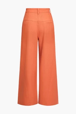 Faded Wide Leg Jeans