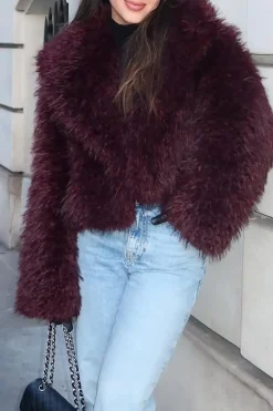 Faux Fur Jacket