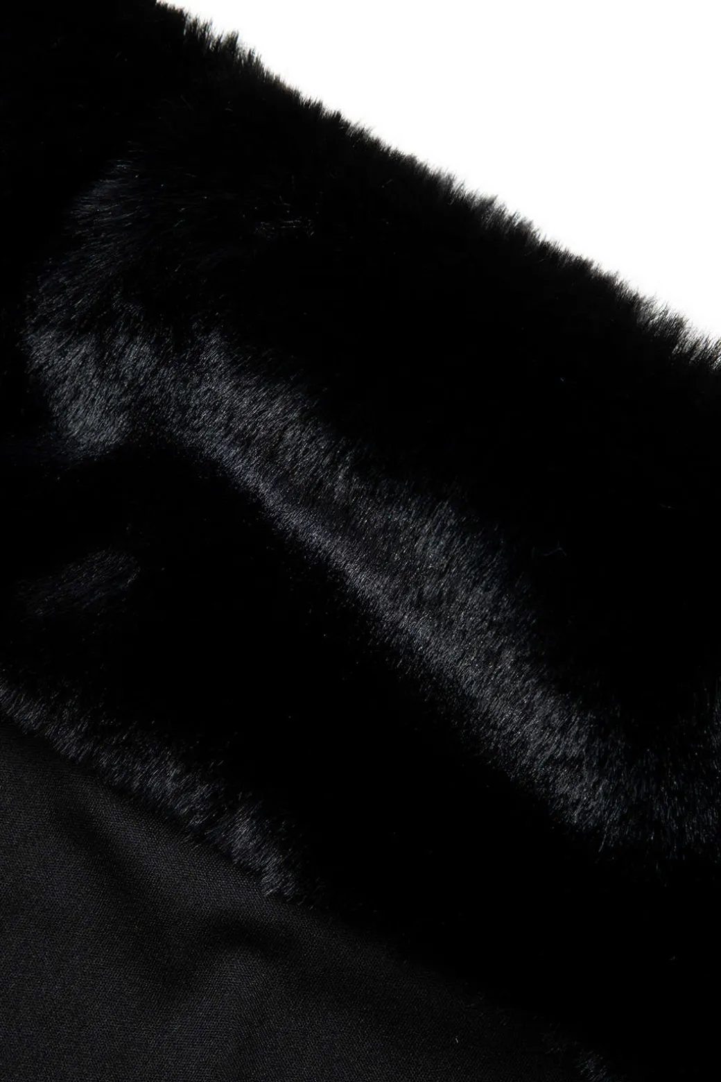 Faux Fur Trim Off Shoulder Midi Dress