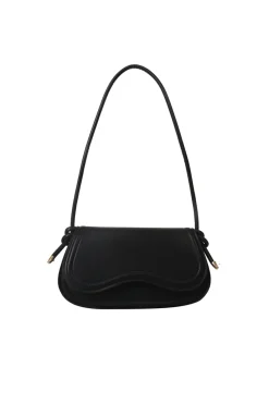 Faux Leather Shoulder Bag
