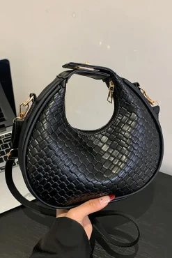 Faux Leather Vintage Tote Bag