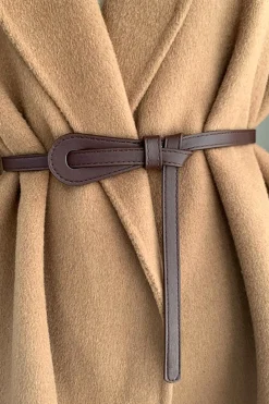 Faux Leather Waist Belt