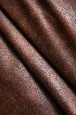 Faux Leather Zipper Skirt