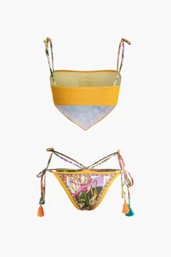 Floral Print Bikini Set