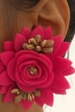 Flower Decor Earrings