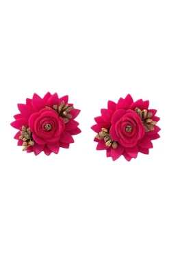Flower Decor Earrings