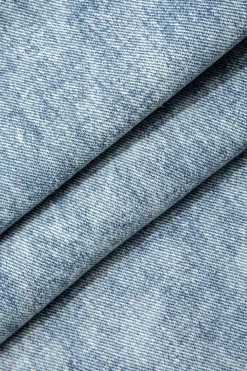 Frayed Destroyed Wide Leg Jeans