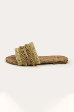 Fringe Slippers