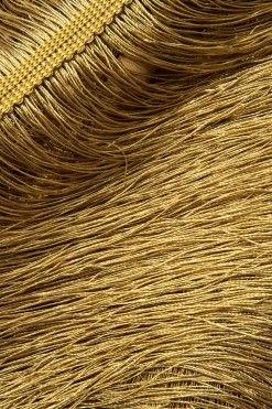 Fringe V-neck Mini Dress