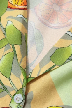 Fruit Print Short-Sleeve Shirt