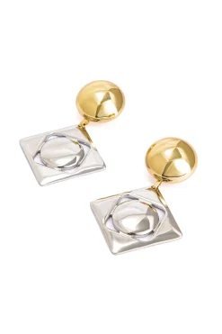 Geometric Design Earrings