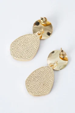 Geometric Pearl Earrings