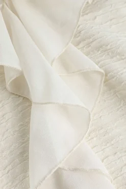 Halter Neck Ruffle Mini Dress