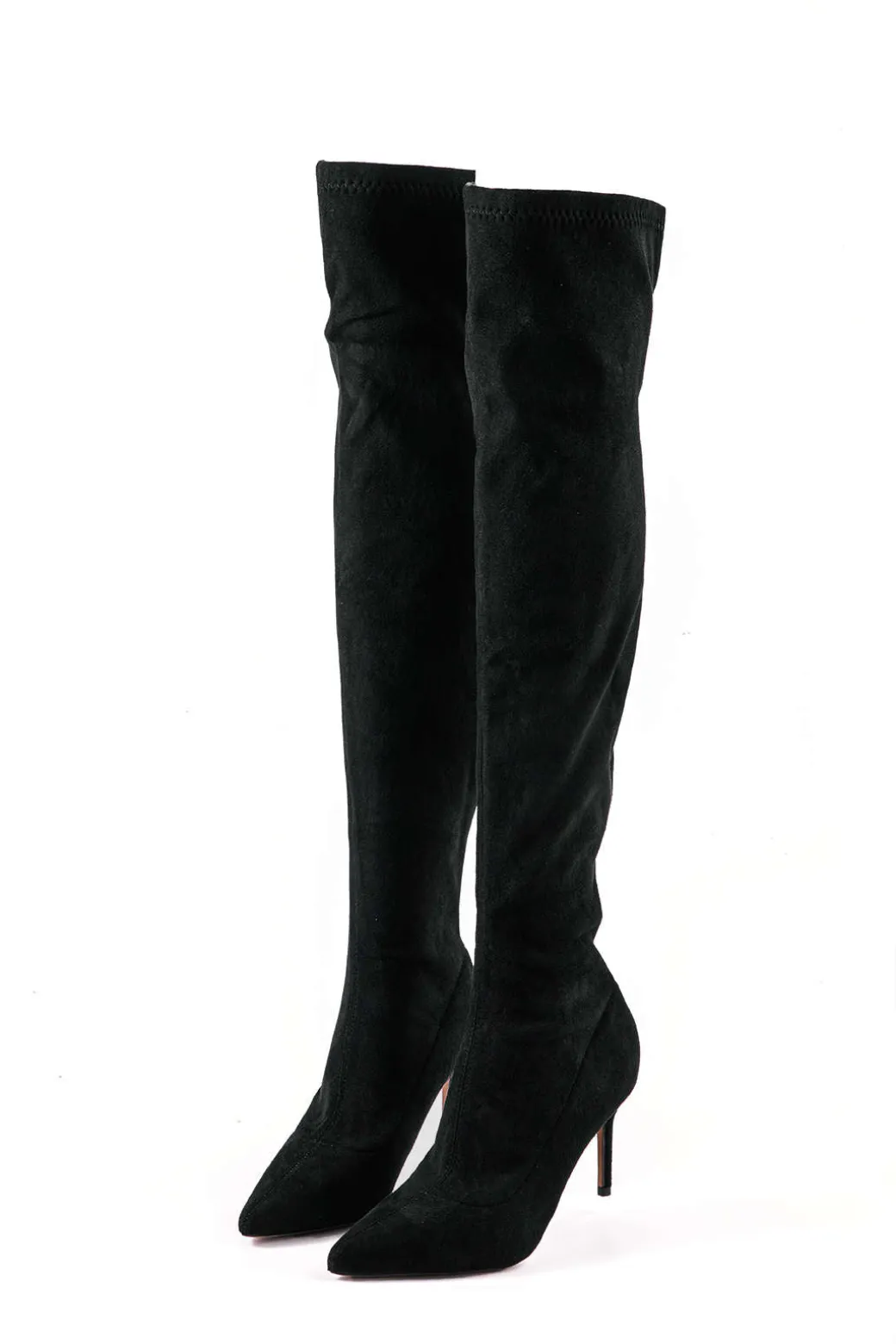 High Heels Pointed Toe Over The Knee Boots