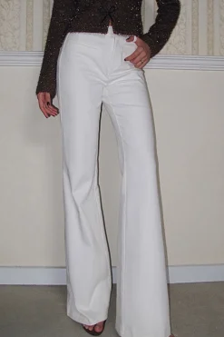 High Waist Wide Leg Trousers