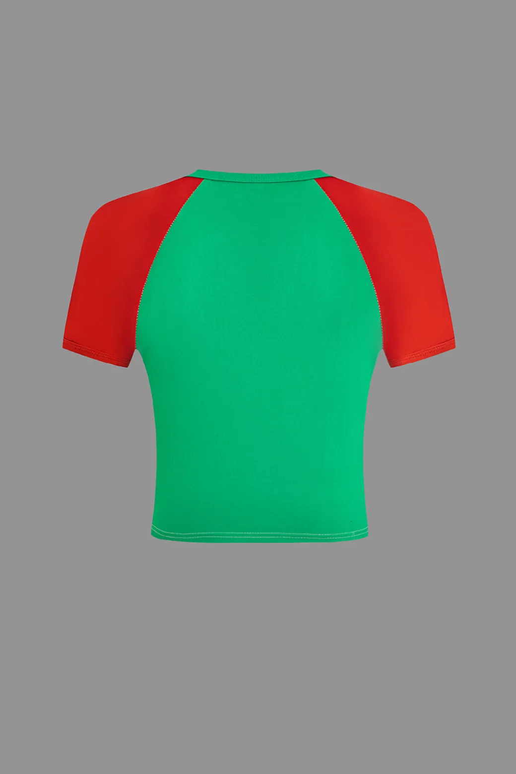 Italia Letter Embroidery T-shirt