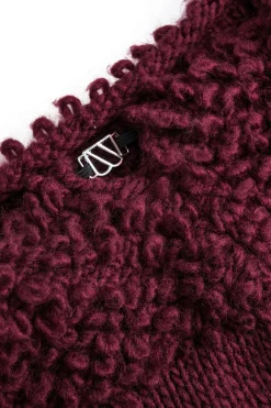 Knit Bell Sleeve Top And Mini Skirt Set