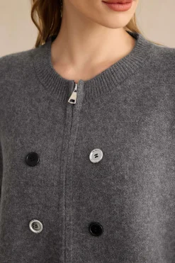 Knit Button Cardigan