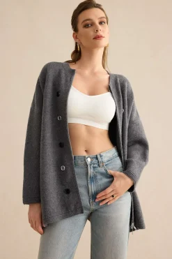 Knit Button Cardigan
