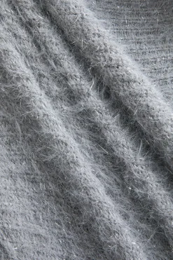 Knit Button Pocket Sweater Cardigan