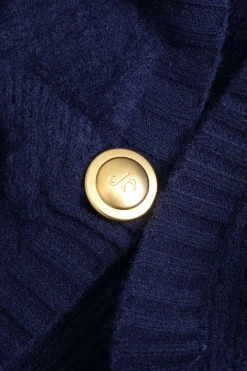 Knit Button V-neck Cardigan