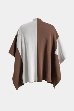 Knit Mock Neck Top And Contrast Top And Pants Set