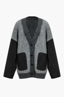 Knit Patchwork Jacket