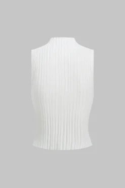 Knit Sleeveless Tank Top