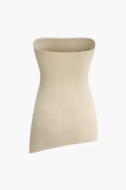 Knit Strapless Top