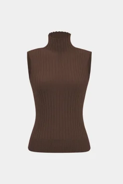 Knit Tank Top And Cardigan And Pants Set