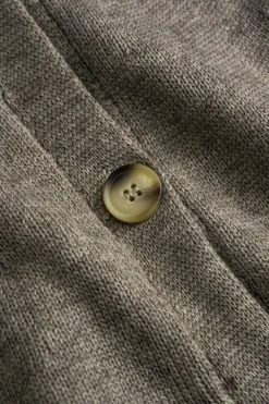 Knitted Button Cape Short Loose Cardigan
