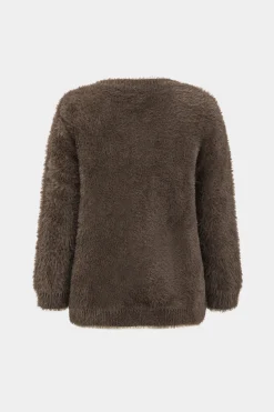 Knitted Button Long-Sleeve Cardigan