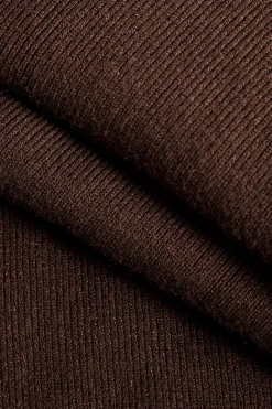 Knitted Drawstring Fringe Sweater Trousers